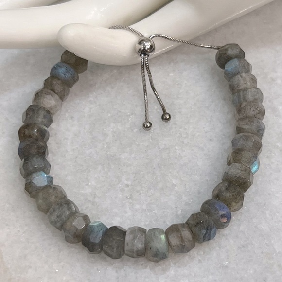 Jewelry - Malagasy Labradorite Sterling Silver BOLO Bracelet